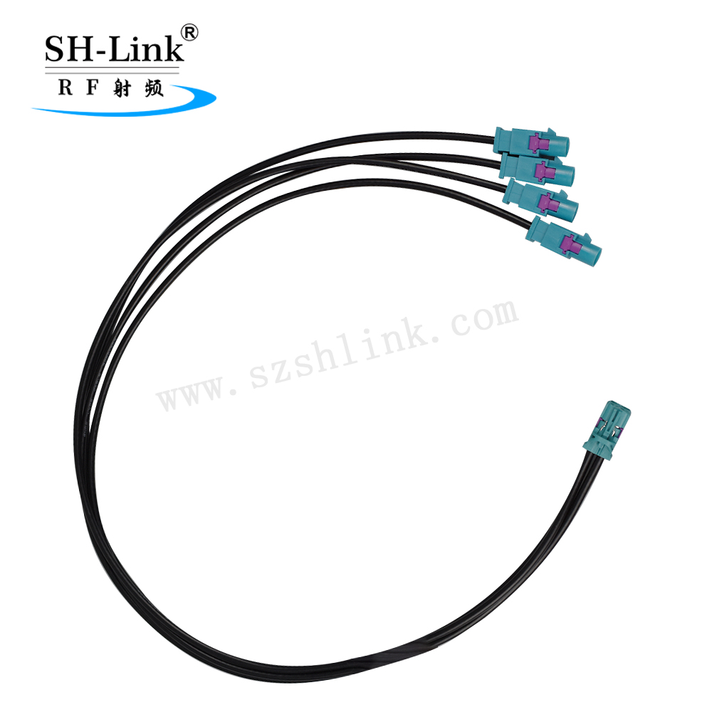 Mini Fakra  4 in 1 Cable Assembly